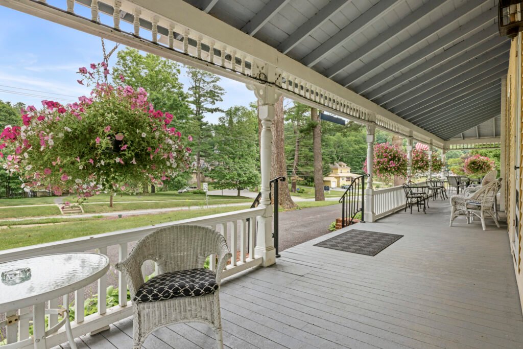 Rockwell Falls Inn Porch