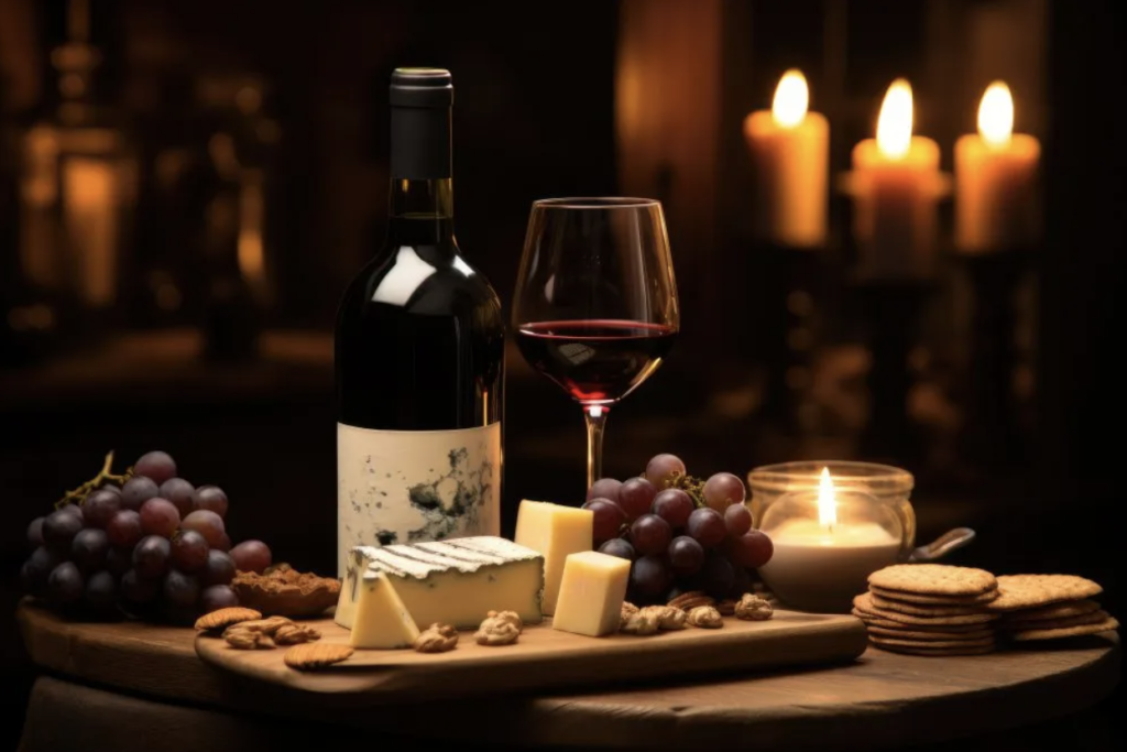 Wine and Cheese